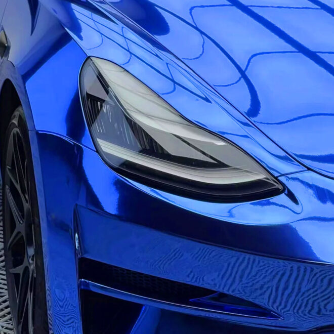 Color Paint Protection Film Super Chrom Nile Blue - Image 3