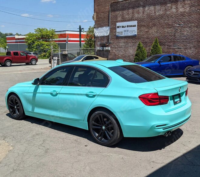 Paint Protection Film Gloss Tiffany Blue Color - Image 2