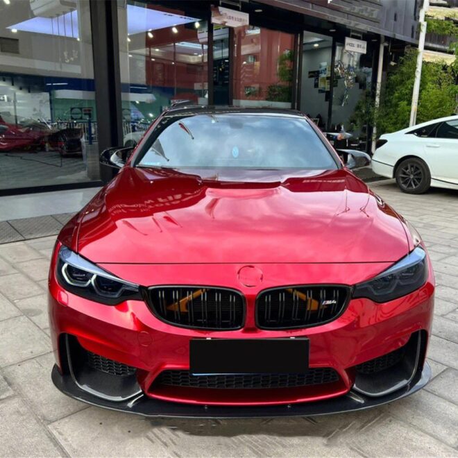 Color Paint Protection Film Liquid Metal Red - Image 3