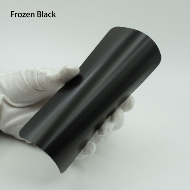 Paint Protection Film Frozen Black Color