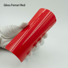 Color Paint Protection Film Gloss Ferrari Red