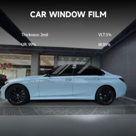 5% VLT Nano Window Tint – 99% Heat Rejection & Privacy Shield