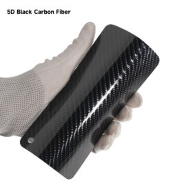 Color Paint Protection Film 5D Black Carbon Fiber