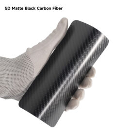 Color Paint Protection Film 5D Matte Black Carbon Fiber