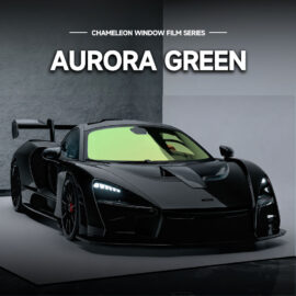 70% VLT Chameleon Window Film 2 Mil – Aurora Green