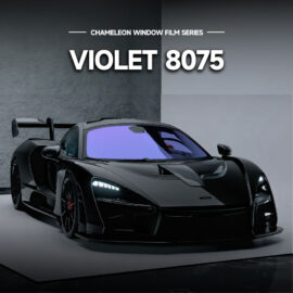 81% VLT Chameleon Window Film 2 Mil – VLOLET 8075
