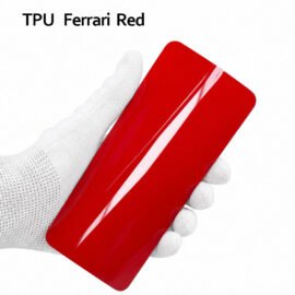 Color Paint Protection Film TPU Ferrari Red