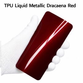 Color Paint Protection Film TPU Liquid Metallic Dracaena Red