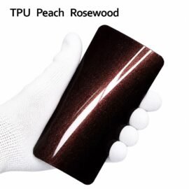Color Paint Protection Film TPU Peach Rosewood