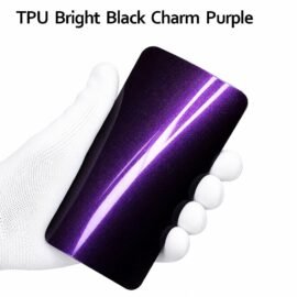 Color Paint Protection Film TPU Bright Black Charm Purple