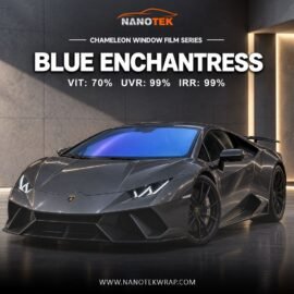 70% VLT Chameleon Window Film 2 Mil – Blue Enchantress